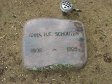 1995 Grafsteen Anna  Henriette Elizabeth Schouten [begraafplaats Werkhoven]  
